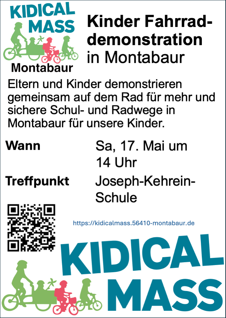 Anzeige Kidicalmass im Wochenblatt